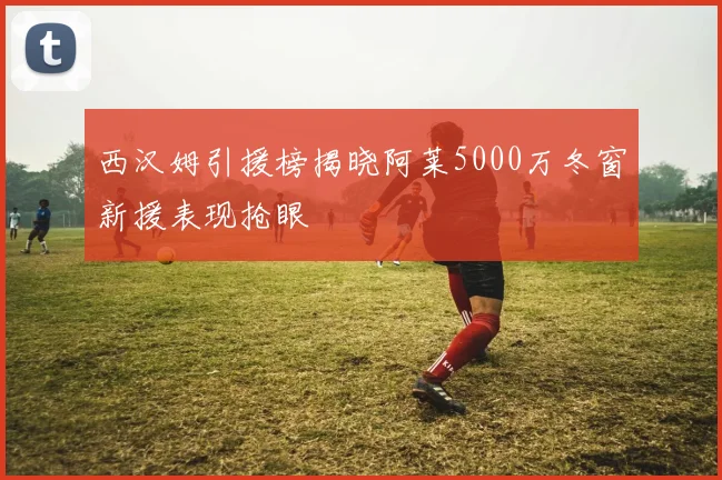 西汉姆引援榜揭晓阿莱5000万冬窗新援表现抢眼